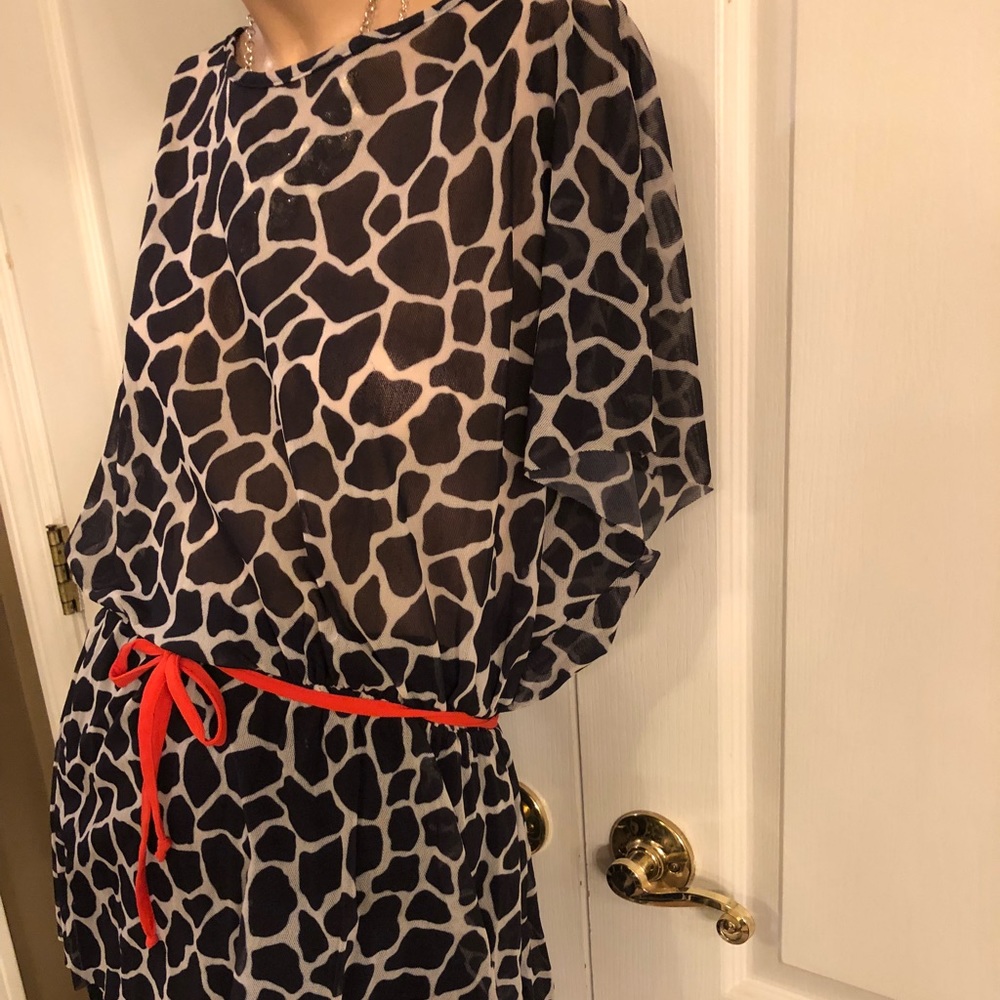 NWOT Boston Proper Sheer Tunic Top